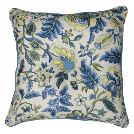 Imperial Dress Garden Path Button Tufted Decorative Pillow