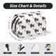 thumbnail image 5 of Disketp Dachshund Dog Estuche de Lápices de Doble Capa con Tapa Abatible y Cremallera, Organizador Escolar para Adolescentes y Adultos, 5 of 7