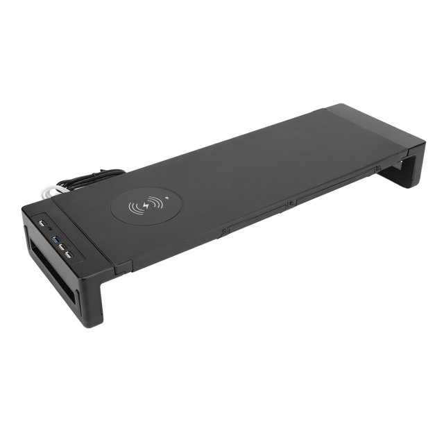 Soporte de mesa para monitor, soporte para monitor, soporte de carga fuerte, elevador de monitor, rendimiento sólido