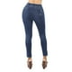 thumbnail image 2 of 146-89 Jeans Pantalon Para Dama Mujer En Color Azul Mezclilla Elaborado De Mezclilla Stretch. Cklass 146-89, 2 of 2