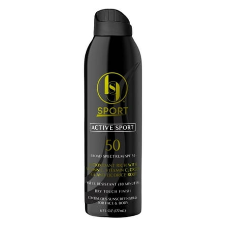 Black Girl Sunscreen Active Sport Spray, SPF 50, 6 fl oz