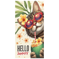 thumbnail image 2 of Tropical Design Summer Banner Floral Elements Beach Animal Decor for Summer Party Outdoor Event Holiday Decoration, 2 of 8