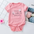 thumbnail image 6 of URMAGIC Baby Boy Girl Short Sleeve Cute Romper Bodysuit Summer Outfit Clothes 0-24 Months, 6 of 8