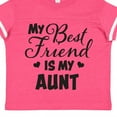 thumbnail image 4 of Inktastic My Best Friend is My Aunt with Hearts Boys or Girls Toddler T-Shirt, 4 of 5