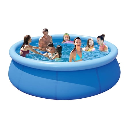 LANTRO JS 10ft X 30in Inflatable Swimming Pool Above Ground