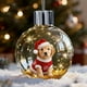 thumbnail image 2 of Regalos de Navidad para Perros Ornamento de Nieve para Perros Ornamentos de Navidad de Vidrio, 2 of 6