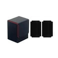 thumbnail image 3 of Caja para baraja de cartas con separador de cartas y cierre magnético, resistente caja para naipes. Negro, 3 of 9