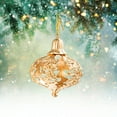 thumbnail image 2 of 8 pc Christmas Ball Bauble Ornament Glittering Christmas Indoor Outdoor Hanging Decoration Holiday Party Wedding Halloween Thanksgiving Valentine's Day Decor, 2 of 2