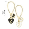 thumbnail image 2 of Accessoires de Lettres Réglables 2 Pcs Breloques Papillon pour Gobelet Nom Id Poignée Breloques Forme de Cœur Identification Accessoires Tasse Thé au Lait, 2 of 8