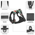 thumbnail image 6 of Lsque Palm Leaves Flamingo Dog Harness, No-Pull Pet Harness with 2 Leash Clips, Adjustable Soft Padded Dog Vest with Easy Control Handle for Large Dogs-X-Large, 6 of 9
