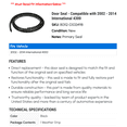 thumbnail image 2 of Door Seal - Compatible with 2002 - 2014 International 4300 2003 2004 2005 2006 2007 2008 2009 2010 2011 2012 2013, 2 of 2