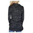 thumbnail image 2 of Women's Drawstring Pocket Cowl Neck Pullover, 2 of 2