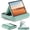 Green, variant on Tablet Pillow Stand, Multi-Angle Viewing tablet Holder for Lap, Bed and Desk, Foldable Soft Pad Dock with Stylus Mount Compatible with tablet Pro 12.9, 10.5, 11, Air, Mini, Phones, Books, E-Reader