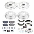 thumbnail image 3 of PowerStop Front and Rear Z23 Evolution Sport Brake Pad Rotor Drum and Shoe Kit Fits: HYUNDAI KIA Select Models K15240DK, 3 of 10
