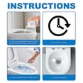 thumbnail image 4 of 1-3pcs Touch Free Fizzy Foam Toilet Cleaner Best Splash Toilet Cleaner Foam Powder Kr, 4 of 5