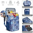 thumbnail image 5 of Cooler Backpack Portable Backpack Coolers for Men & Women,Bohemian Tribal Lunch Backpack for Picnics, 5 of 6