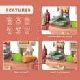 thumbnail image 5 of Lookfly Kitchen Playset,3 in 1 Kitchen Pretend Play Toys Messenger Bag,28 PCS Realistic Cooking Accessories,Great Kitchen Toys for Toddlers Kids(Red), 5 of 7