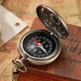 thumbnail image 2 of Compass Pocket Watch Outdoor Mountaineering Adventure Equipment Flip Compass Pocket Watch, 2 of 6