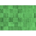 thumbnail image 1 of Ahgly Company Indoor Rectangle Oriental Emerald Green Modern Area Rugs, 5' x 7', 1 of 4