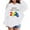 White, variant on Telankuip Happy New Year 2026 Hoodies Kids Boys Girls Funny Graphic Pullover Sweatshirts Loose Long Sleeve Casual Holiday Hooded Tops with Pockets Winter Clothes White 160