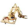 thumbnail image 1 of Garra de robot NikouMX brazo mecánico robótico de madera 4 DOF, 1 of 8