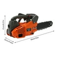 thumbnail image 3 of Gas Chainsaw, Gas Powered Chainsaws with Tool Bag, 2-Cycle Handheld Cordless Petrol Gasoline Chain Saw for Cutting Tree Wood Trimming Garden Farm (25.4cc 11.8inch), 3 of 21