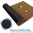 thumbnail image 6 of Golden Thick Lines&nbsp;desk Mouse Padwaterproof,rubber+multispandexno Slip Line Series MousepadsDesk Pad for Office Home Game 31.5x15.7inches, 6 of 7