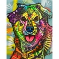 thumbnail image 2 of Dean Russo Collection 26x32 Black Ornate Wood Framed with Double Matting Museum Art Print Titled - Shep, 2 of 4