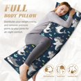 thumbnail image 7 of Fuzoiu Friendly Smiling Sharks Print Body Pillowcase 20x54 in,Long Pillow Case, Microfiber Body Pillow Cover, Soft and Breathable Pillowcase, 7 of 7