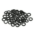 thumbnail image 5 of Uxcell 16mm O.D. 10mm I.D. 2.5mm Thick Rubber Flat Washer Gaskets 50 Count, 5 of 5