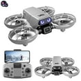 thumbnail image 2 of Wuztai Drone with ESC Camera and Neon Lights, RC Quadcopter with Altitude Hold and Headless Mode for Boys, 2.4G FPV Drone with Trajectory Flight and One-Key Control, 2 of 7