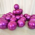 thumbnail image 2 of Chrome Purple Balloons 12 inch Metallic Latex Balloons Double Layered Birthday Wedding Party Decorations 53 pcs, 2 of 6