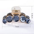 thumbnail image 7 of Windfall Women Hair Claw Clips, Shiny Barrette Headwear Non Slip Hair Clip Rhinestone Clamps Strong Hold Hair Catch Styling Accessories Ponytail Holder, 7 of 7