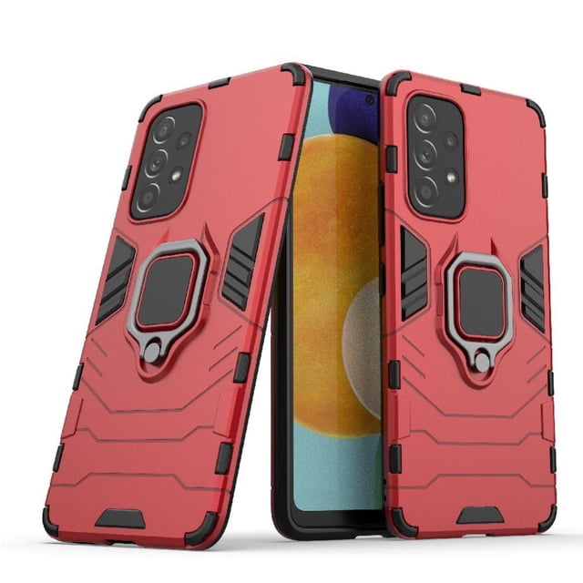 Funda para Samsung Galaxy A53 5G con Soporte Anillo Giratorio 360° y Protección Resistente a Golpes y Caídas
