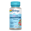Solaray D-Mannose w/ CranActin Cranberry Extract 1000mg w/ Vit C , Healthy Urinary Tract Support 120ct (60 CT)