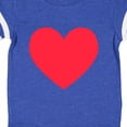 thumbnail image 4 of Inktastic Valentine's Day Red Heart Boys or Girls Baby Bodysuit, 4 of 5