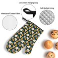 thumbnail image 3 of Fotbe Bear Sunflower for 4Pcs Oven Mitts and Pot Holders, 500℉ Heat Resistant Oven Mitts , Non-Slip Silicone Surface Safe for Baking, Cooking, BBQ, 3 of 6