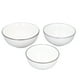 thumbnail image 1 of Juego de vajilla de cerámica de 3 piezas, cuenco para sopa, vajilla de cocina esmaltada para el hogar, cocina y restaurante., 1 of 14