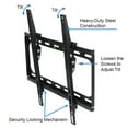 thumbnail image 3 of Imountek TV Wall Mount Tilt Dual Arm TV Mount Brackets Max VESA 400x400mm for 26-55in TVs, Black, 3 of 12