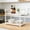 floor standing storage rack Under $5 a5, variant on Fufafayo Kitchen Storage Cart Rolling Trolley, Multi-Tier Floor Standing Organizer Rack for Bathroom Microwave Oven, Household Shelves for Toiletries Daily Necessities Living Room Bedroom