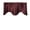 Burgundy, variant on Shiny Satin Solid Scalloped Window Valance 58" Wide / 20" Tall