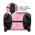 thumbnail image 4 of Kdxio Breast Cancer Awareness Pattern Luggage Cover for Travel,Elastic and Durable,Fits 18-32 Inch,Anti-Scratch Suitcase Protector, 4 of 9