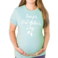 thumbnail image 2 of Bump's First Mother's Day Shirt, Pregnancy Announcement Shirt, Pregnancy Gift, Baby Reveal, New Mom Shirt (Mint, Small), 2 of 7