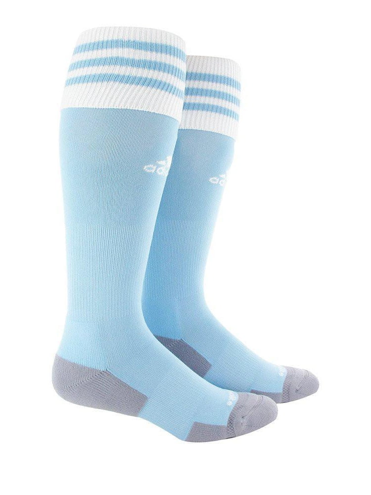 light blue adidas socks