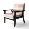 thumbnail image 2 of Designart "Influence Of Line And Color" Upholstered Traditional Accent Chair - Arm Chair, 2 of 5