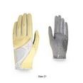 thumbnail image 3 of Guantes de Golf Yuarrent de Cuero Antideslizantes Transpirables Amarillo Talla 21, 3 of 6