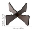 thumbnail image 4 of GOOHOCHY Porte-Chiffon en Acier Inoxydable desmontable Porte-Chiffon en Acier Inoxydable Stable en Noir, 4 of 8