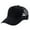 Black, variant on Daznico Baby Toddler Baseball Cap with Mesh Cotton Sun Hat for Boys Girls Lightweight Kids Cap