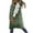 Green, variant on Women's Long Vests Sleeveless Lightweight Zip Puffer Jacket Packable Hooded Down Coat Winter Quilted Vest with Hood Long Winter Coat Warm Loose Coat with Pockets Outdoor Jacket Coat Green Xl