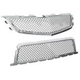 thumbnail image 1 of New Chrome Front Upper & Lower Grille for Cadillac CTS CTS-V 2009-2014 Honeycomb, 1 of 4
